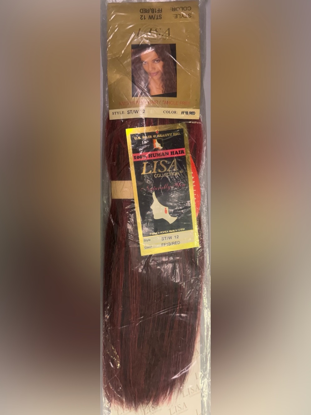 Lisa collection. 100% human hair. Straight.